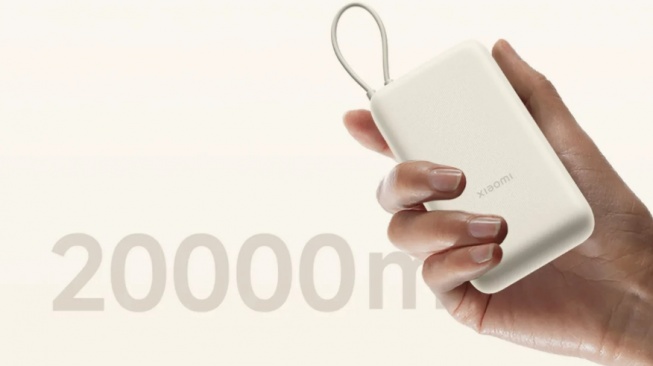 Power Bank 20.000 mAh Xiaomi Punya Desain Compact, Harga Terjangkau