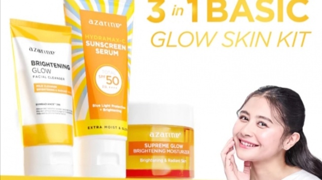 3 Basic Skincare Glow Series dari Azarine Bikin Wajah Cerah Bebas Dark Spot