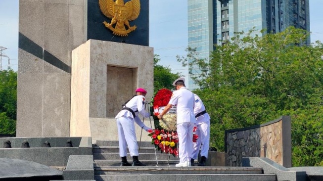 Hari Armada, Ratusan Prajurit TNI AL Khidmat Kenang Perjuangan Pahlawan