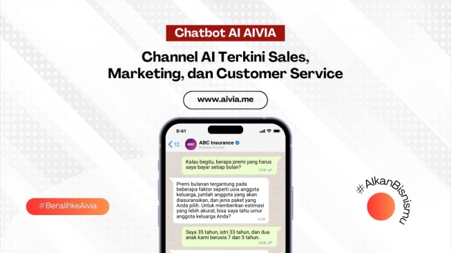 Aivia Hadirkan Solusi Chatbot Berbasis AI yang Mudah Digunakan: Partner Andal Untuk Bisnis