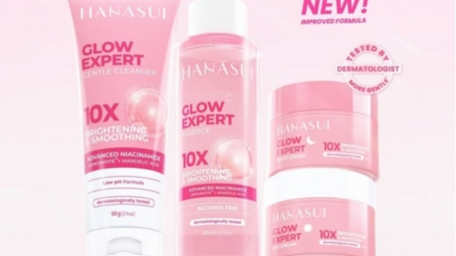 Terbaru! 4 Produk Glow Expert Series dari Hanasui, Ampuh Lawan Kulit Kusam