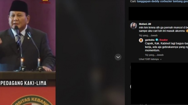 Admin gerindra ngaku capek. [TikTok]