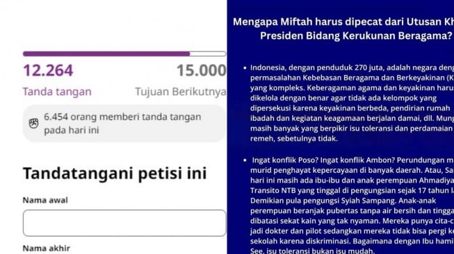 Ramai Petisi Pencopotan Miftah Maulana dari Utusan Khusus Presiden: 12 Ribu Orang Tanda Tangan