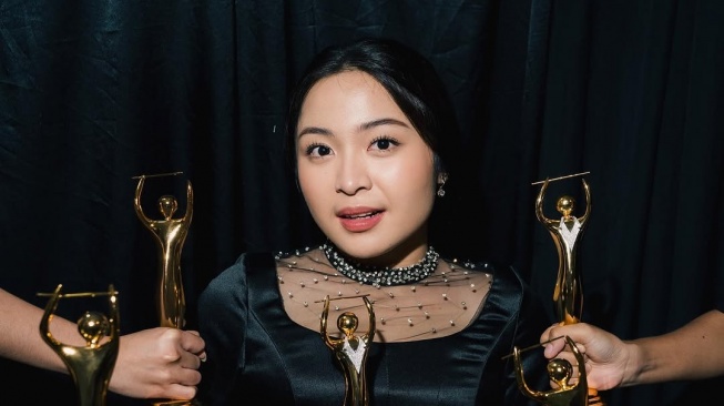 Bernadya di AMI Awards 2024. (Instagram)