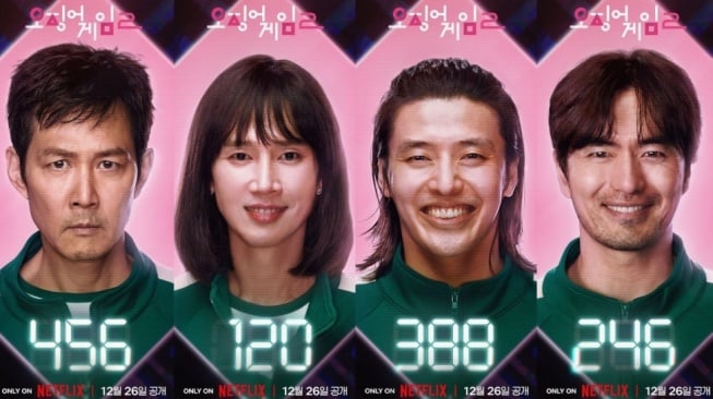 Serial Squid Game 2 Rilis Poster Peserta, Park Sung Hoon Jadi Transgender?