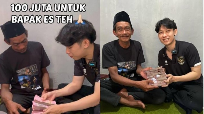 Willie Salim berikan Rp100 juta buat penjual es teh viral yang dimaki Gus Miftah [instagram/@willie27_]