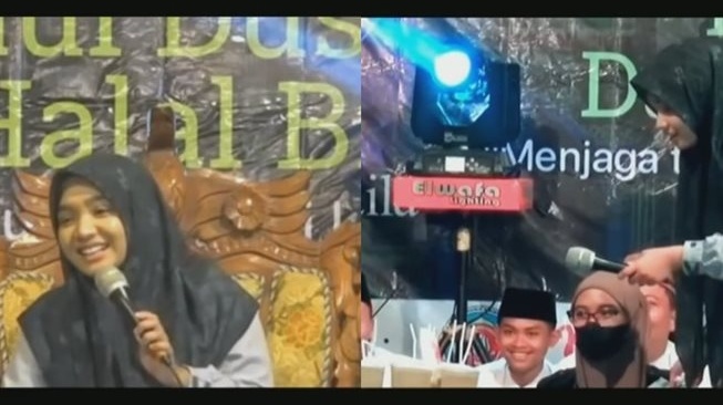 Aksi pesohor borong es teh viral lagi. (TikTok)