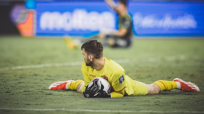 Kiper Timnas Indonesia Maarten Paes (IG Maarten Paes)