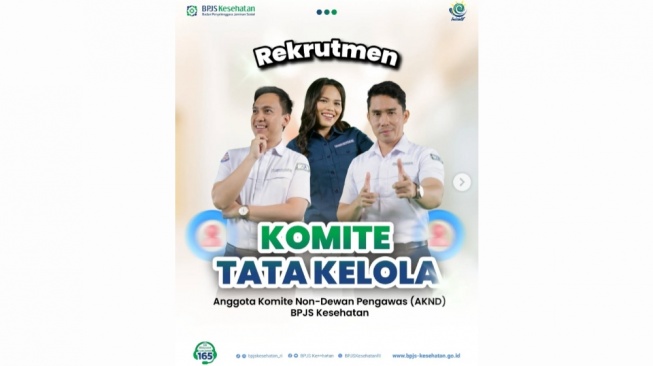 Rekrutmen BPJS Lowongan Kerja Komite Tata Kelola, Ini Syarat dan Jadwal Pendaftarannya