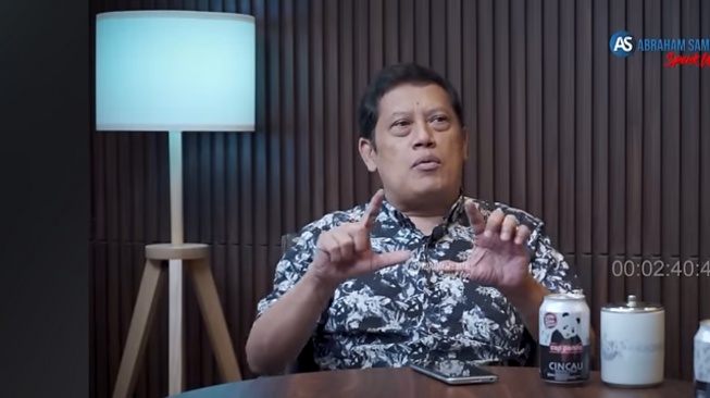 Mantan Ketua Aliansi Jurnalis Independen (AJI), Lukas Luwarso. (tangkapan layar/Moh Reynaldi Risahondua)