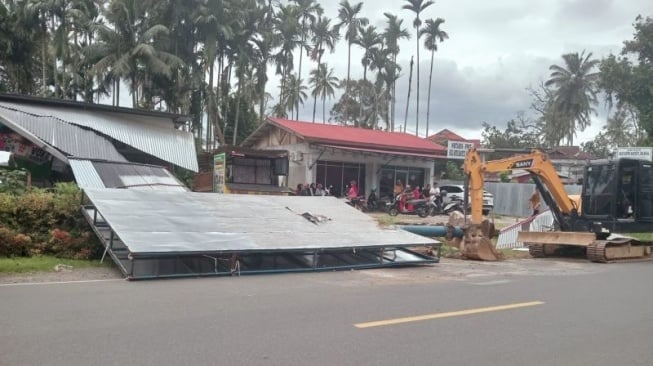 Angin Kencang Rusak 34 Rumah di Solok Selatan, 133 Jiwa Terdampak