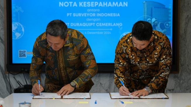 Surveyor Indonesia Gandeng Duraquipt Cemerlang Dukung Manufaktur Pompa Industri Karya Anak Bangsa