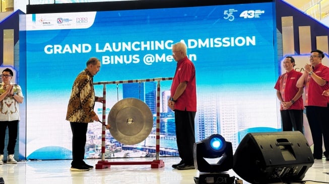 Grand launching admission BINUS @Medan. [Ist] 