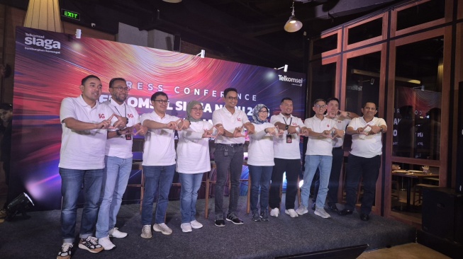 Perluasan jangkuan Hyper 5G Telkomsel , Jakarta [6/12/2024]. [Suara.com/Dythia]