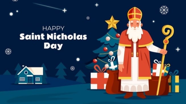 Asal Usul Hari Santo Nikolas yang Dirayakan Menjelang Natal, Benarkah Ini Sosok Asli Sinterklaas?