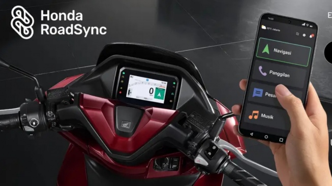 Honda Roadsync di PCX 2025 (AHM)