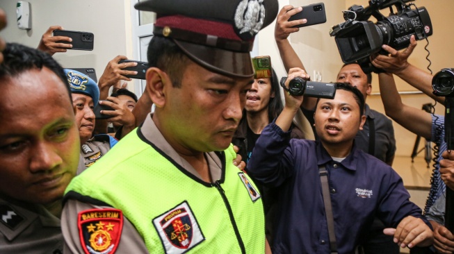 Begini Tampang Aipda Robig Zaenudin, Pelaku Penembakan Siswa SMKN 4 Semarang