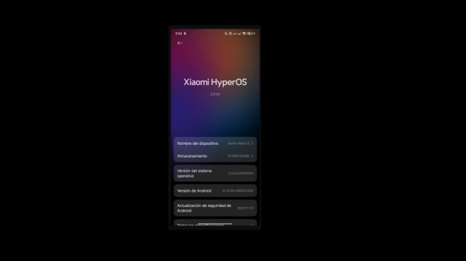 Pembaruan HyperOS 2.0 di Redmi Note 13. [Xiaomitime]