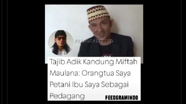 Tajib adik Gus Miftah Maulana. [X/@TukangBedah00]