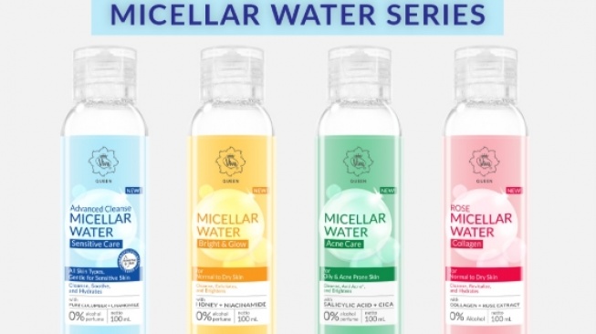 Terbaru! 4 Varian Micellar Water Viva untuk Kulit Sensitif dan Berjerawat