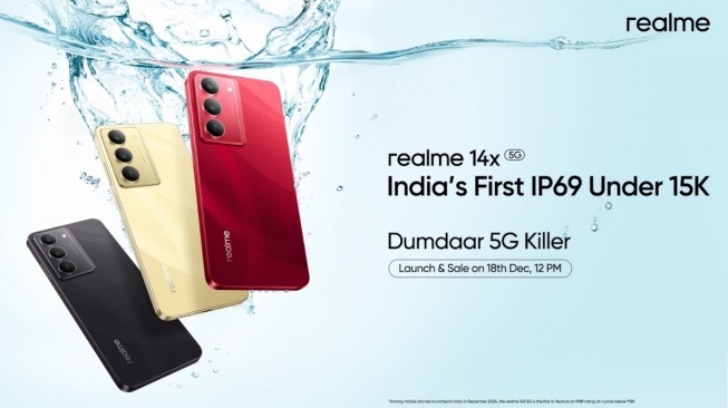 Desain hingga Harga Realme 14x Terungkap, Dijual Cuma Rp2 Jutaan Saja?