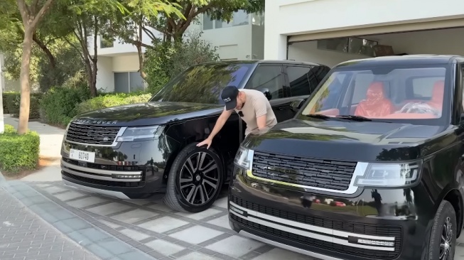 Range Rover yang dibeli di e-Commerce (Youtube)