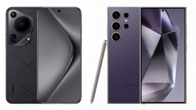 Perbandingan Spesifikasi Huawei Pura 70 Ultra vs Samsung Galaxy S24 Ultra, Duel HP Flagship Teratas