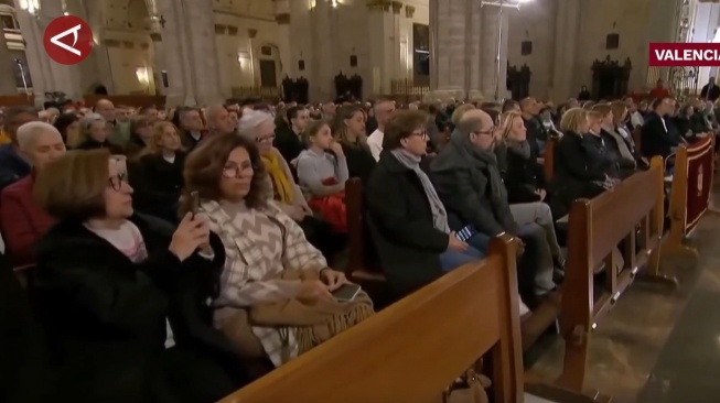 Duka Mendalam di Katedral Valencia: Pemakaman Massal Korban Banjir Dihadiri Raja Felipe VI