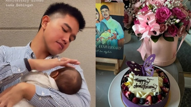 Hadiah romantis Kaesang buat Erina Gudono [Instagram]