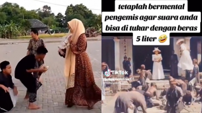 Santri Terima Roti dari Istri Gus Miftah Sambil Berjongkok, Publik Geram: Ini Reka Adegan VOC dan Pribumi Ya?