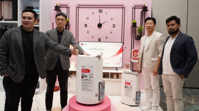 LG PuriCare Dehumidifier model MD19GQGE0. [LG Electronics Indonesia]