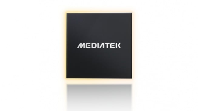 Ilustrasi chip MediaTek. [MediaTek]