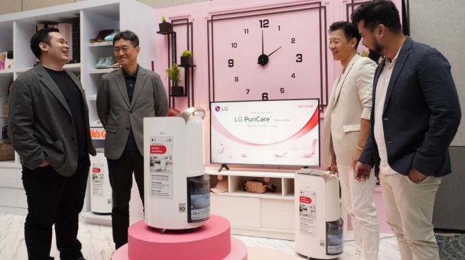 LG PuriCare Dehumidifier model MD19GQGE0. [LG Electronics Indonesia]