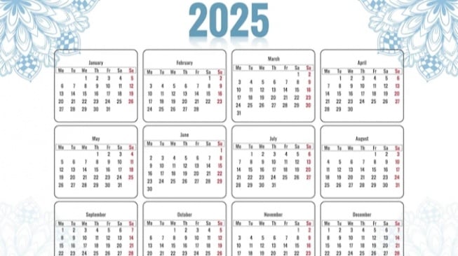 Link Download Kalender 2025 Resmi dengan Tanggal Merah, Jangan Sampai Terlewat!