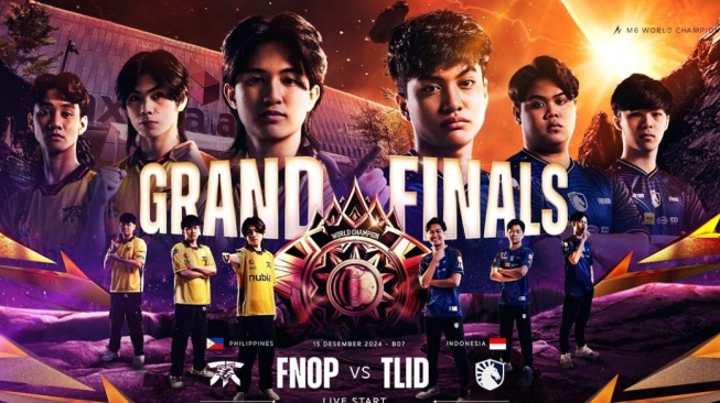 LIVE REPORT: Team Liquid ID vs Fnatic ONIC PH, Perebutan Juara M6 Mobile Legends