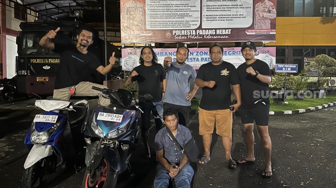 Pelaku Pencurian Sepeda Motor yang Viral di RSUP M Djamil Padang Ditangkap