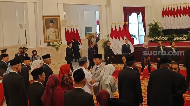 Prabowo Lantik Muhidin jadi Gubernur Kalsel Sisa Masa Jabatan 2021-2024