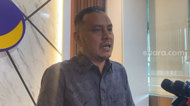 Ketua DPP Partai NasDem, Willy Aditya. (Suara.com/Bagaskara)