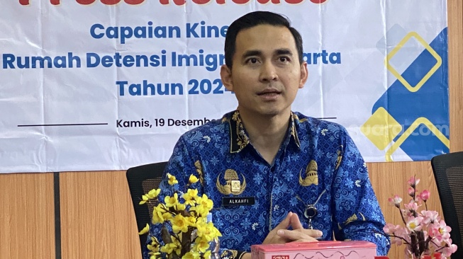 Kepala Rudenim Jakarta, Muhammad Reza Alkahfi. (Suara.com/Faqih)