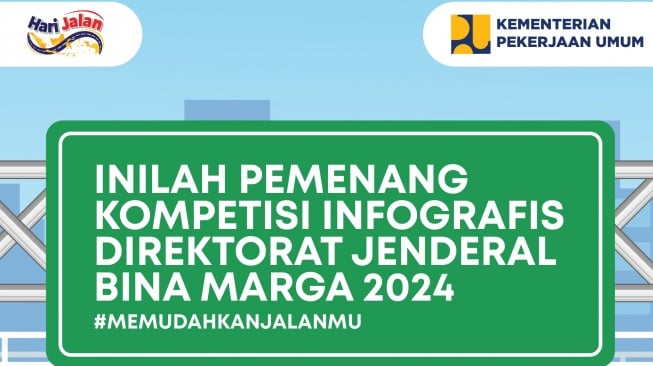 Pengumuman Juara Lomba Infografis Bina Marga 2024 Kementerian Pekerjaan Umum: Apakah Karyamu Menang? Simak Daftarnya!