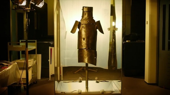 Ned Kelly's armor (145 years old) [The AGE via Getty Images]