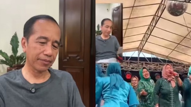 Bikin Konten Reaksi Video Viral Ibu-ibu, Jokowi Disentil Nessie Judge: Selamat Datang Pak!