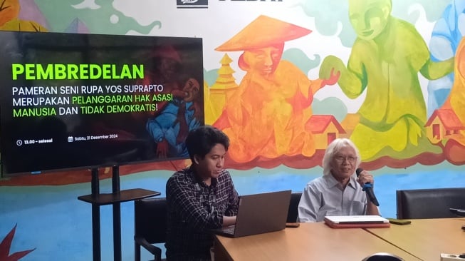 Kronologi Lengkap Pameran Lukisan Yos Suprapto Dibredel, Ruangan Sampai Dikunci