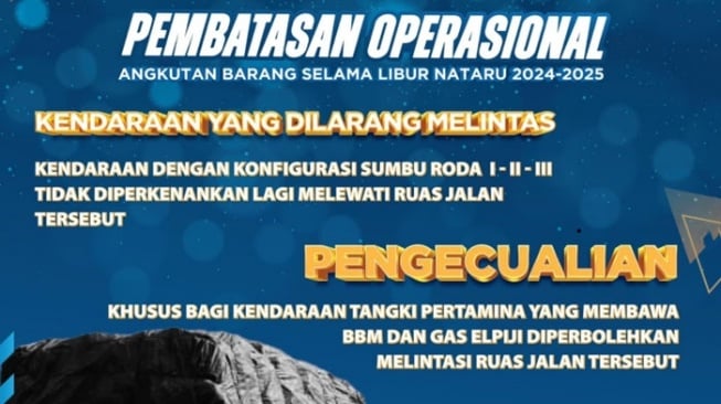 Operasi Lilin Singgalang 2024: Pembatasan Operasional Angkutan Barang