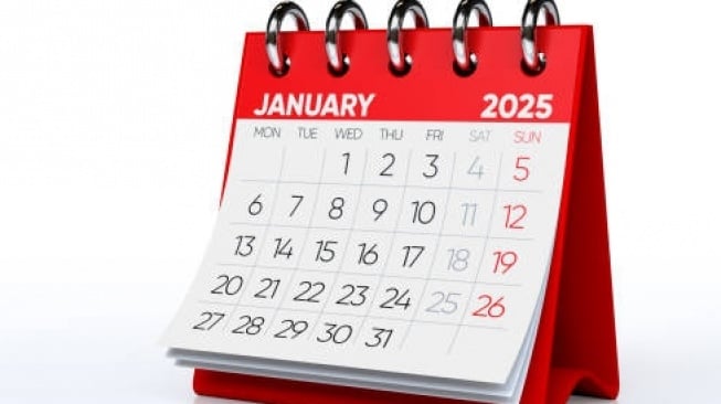 Kalender Tanggal Merah Januari 2025 Lengkap dengan Libur Cuti Bersama