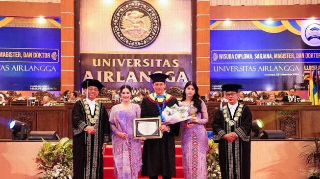 Wisuda S3 Agus Harimurti Yudhoyono (AHY) (Instagram/@agusyudhoyono)