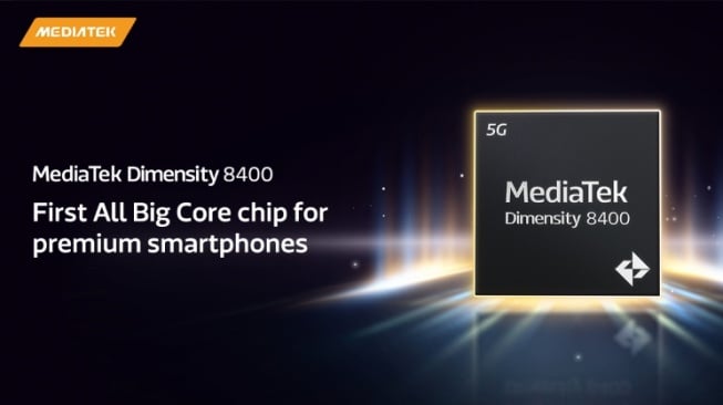 MediaTek Dimensity 8400 Resmi Meluncur, Chipset Buat HP Premium dengan Fitur AI