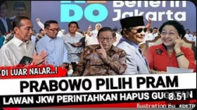 Cek Fakta: Terbongkar Prabowo Ternyata Berpihak ke Pramono-Rano