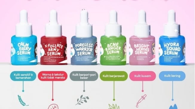 6 Varian Serum Pigeon Teens untuk Remaja Atasi Kulit Kusam hingga Kemerahan