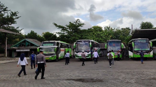 Memasuki Libur Nataru, Sejumlah PO Bus di Gunungkidul Mulai Naikkan Harga Tiket